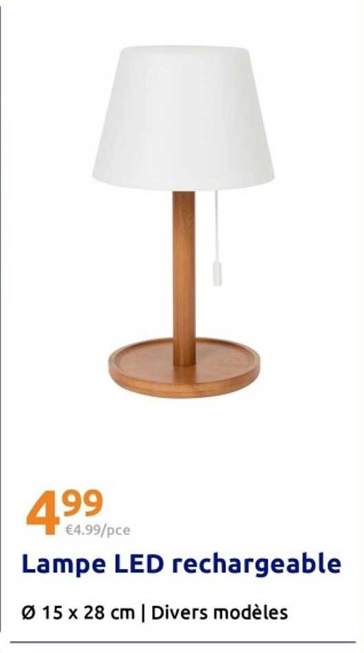 Lampe LED rechargeable