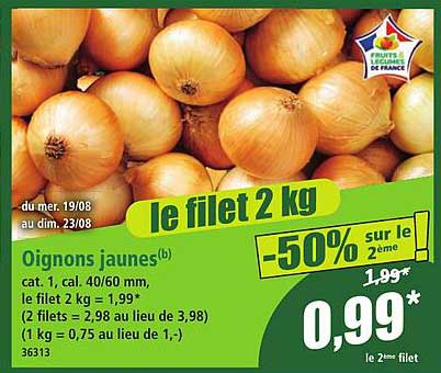 le filet 2 kg