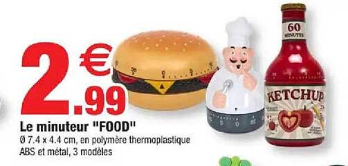 Le minuteur "FOOD"