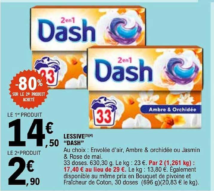 LESSIVE “DASH”