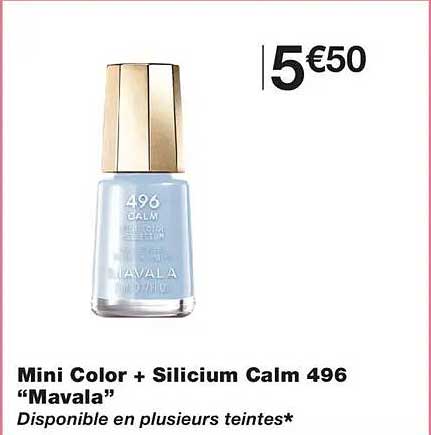 Mini Color + Silicium Calm 496 “Mavala”