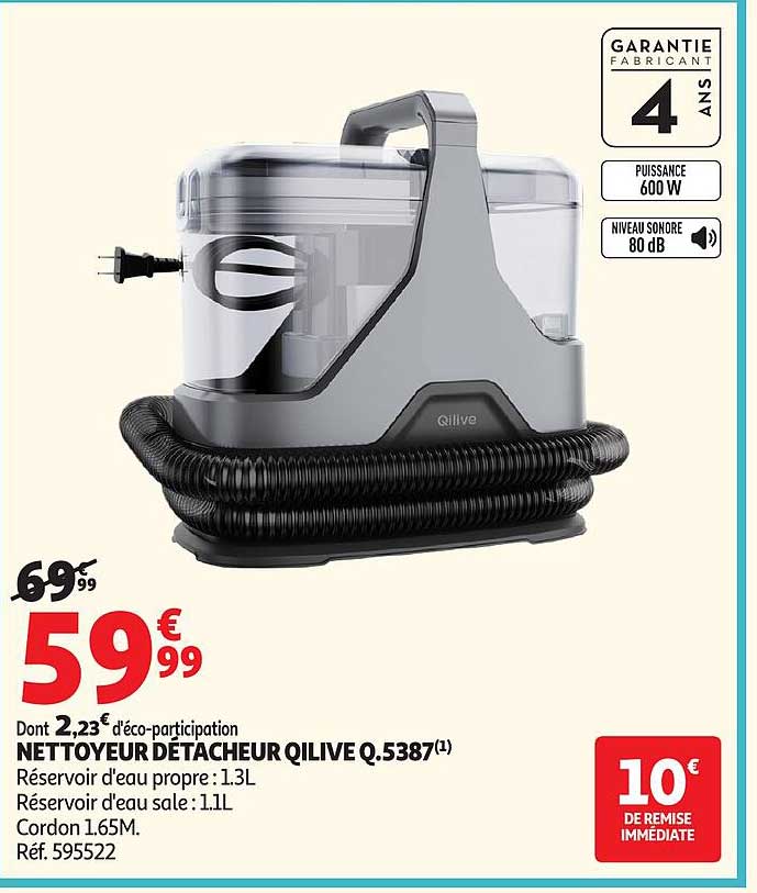 NETTOYEUR DÉTACHEUR QILIVE Q.5387(1)