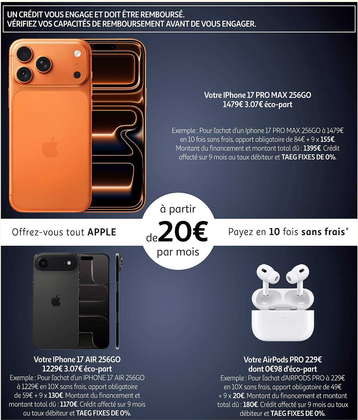 Offrez-vous tout APPLE