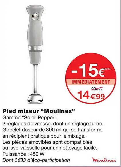 Pied mixeur “Moulinex”
