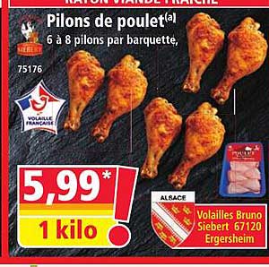 Pilons de poulet