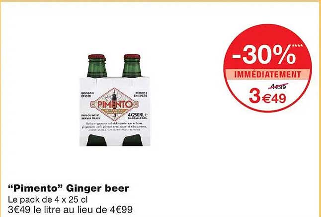 “Pimento” Ginger beer