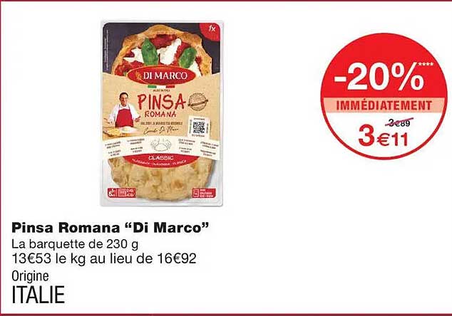 Pinsa Romana “Di Marco”