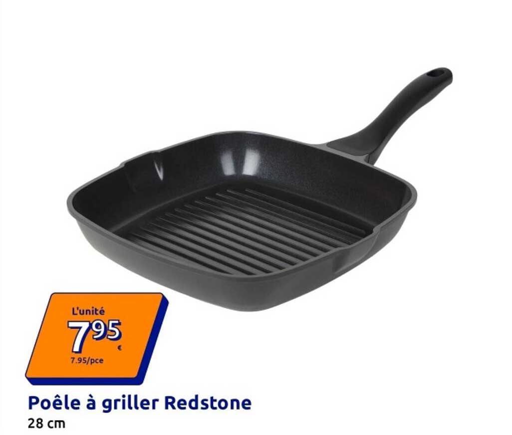 Poêle à griller Redstone 28 cm