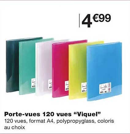 Porte-vues 120 vues “Viquel”