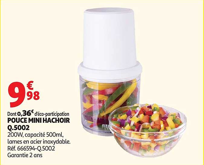 POUCE MINI HACHOIR Q.5002