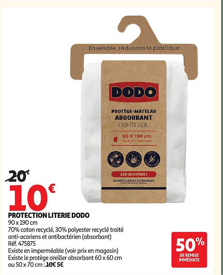 PROTECTION LITERIE DODO