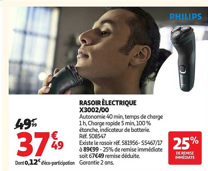 RASOIR ÉLECTRIQUE X3002/00