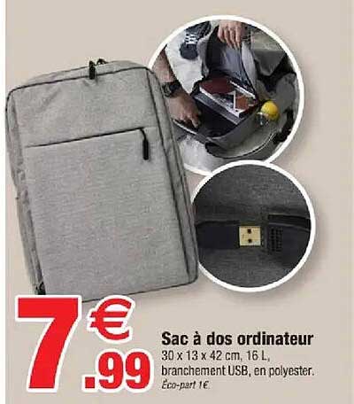 Sac à dos ordinateur