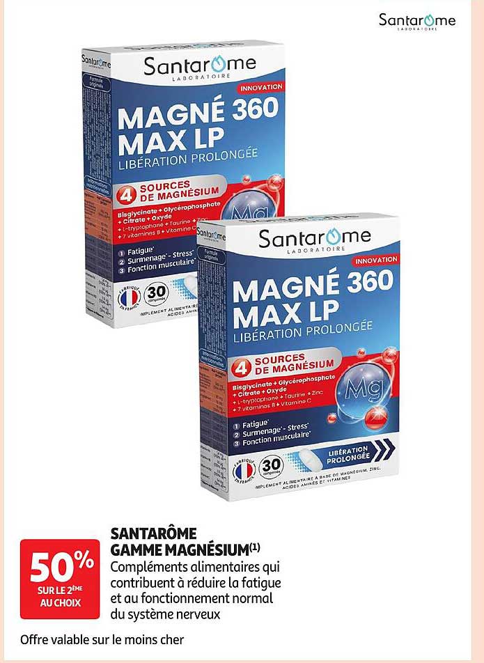 SANTARÔME GAMME MAGNÉSIUM(1)