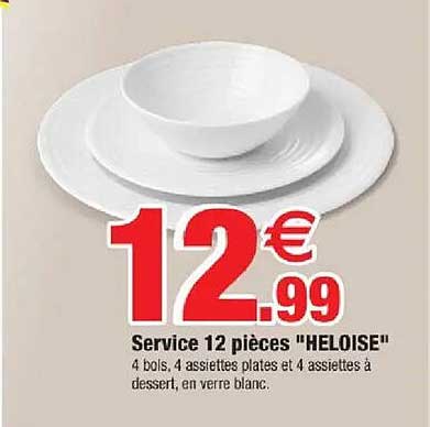 Service 12 pièces "HELOISE"