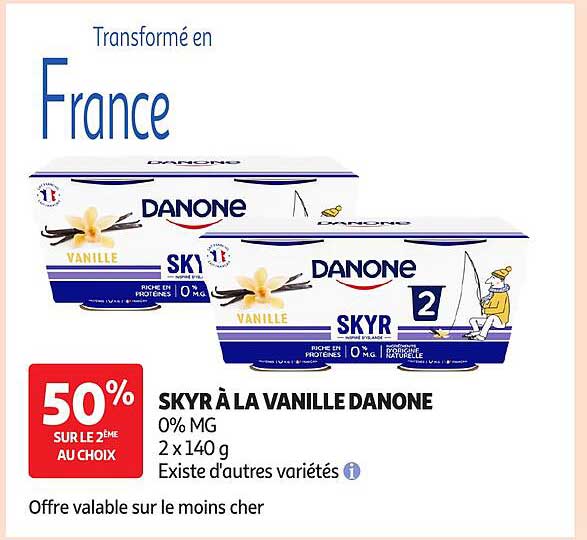 SKYR À LA VANILLE DANONE