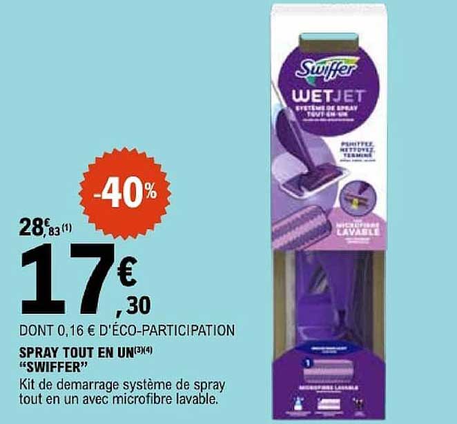 SPRAY TOUT EN UN "SWIFFER"