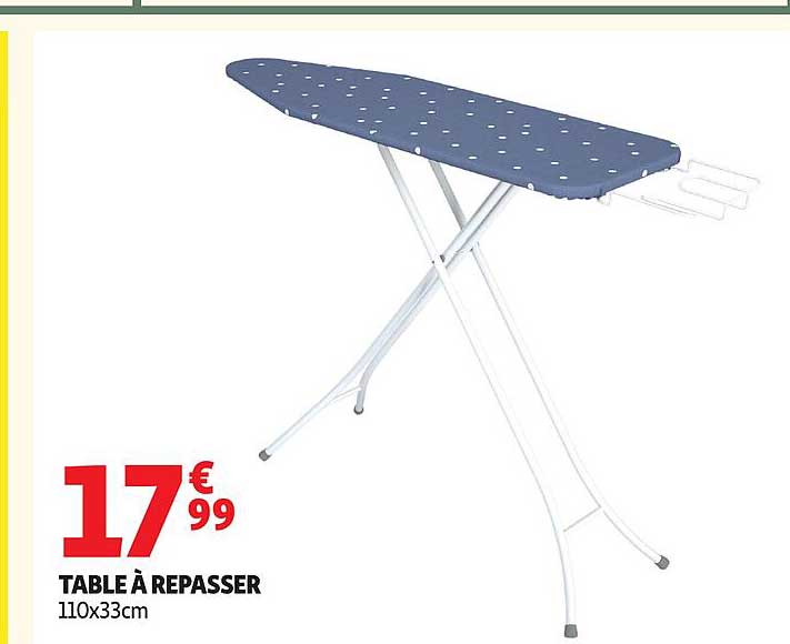 TABLE À REPASSER