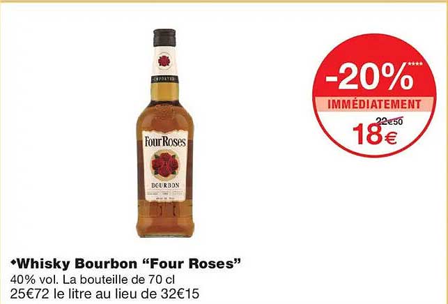 Whisky Bourbon “Four Roses”