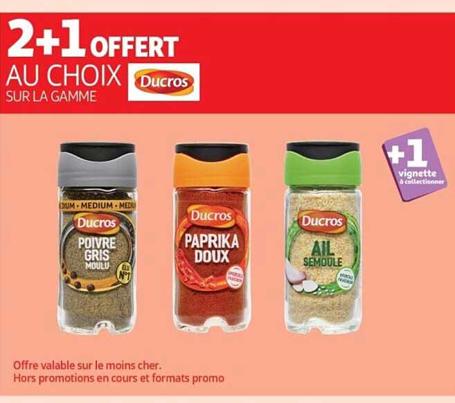 2+1 OFFERT AU CHOIX SUR LA GAMME