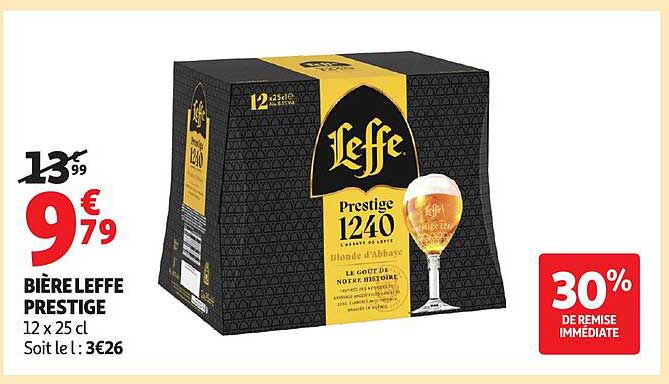 BIÈRE LEFFE PRESTIGE