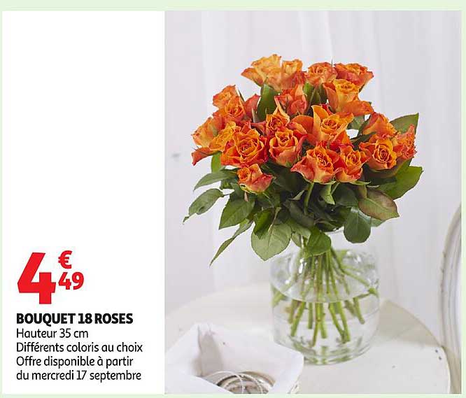 BOUQUET 18 ROSES