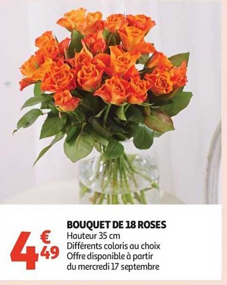 BOUQUET DE 18 ROSES