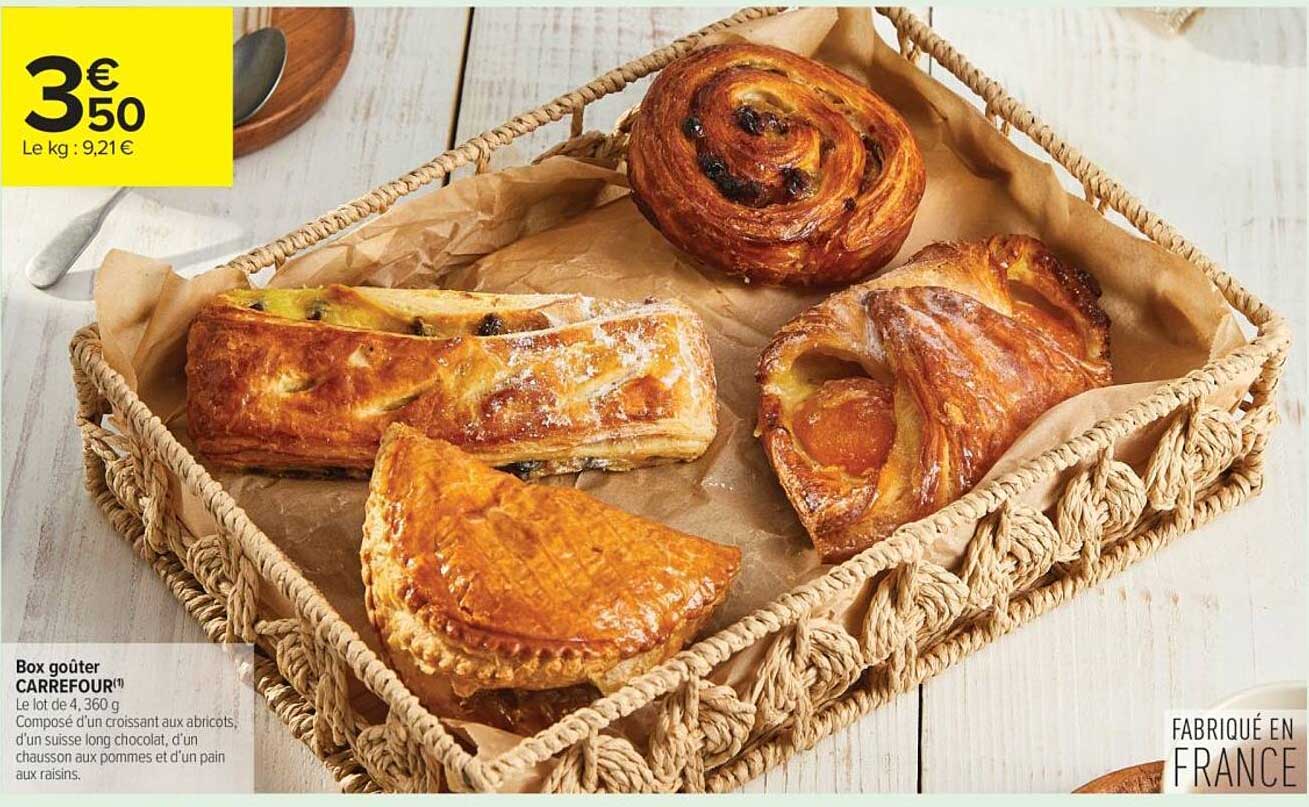 Box goûter Carrefour