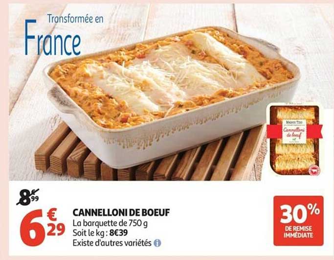 CANNELLONI DE BOEUF