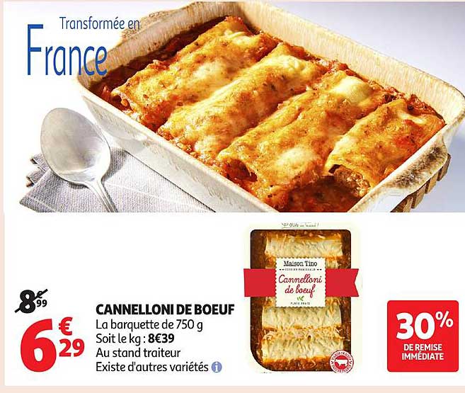 CANNELLONI DE BOEUF