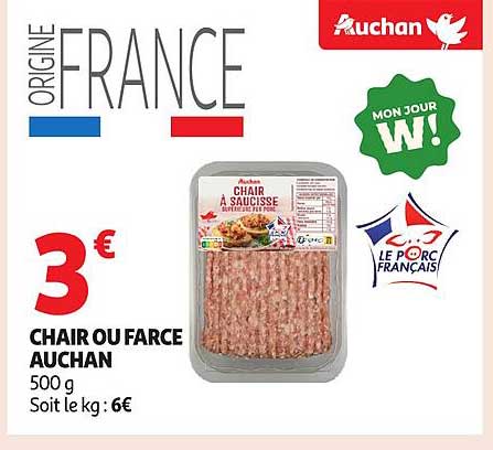 CHAIR OU FARCE AUCHAN