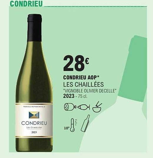 CONDIGIEU AOP* LES CHAILLÉES "VIGNOBLE OLIVIER DECELLE" 2023 - 75 cl.