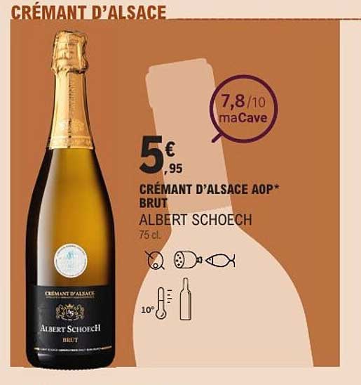CRÉMANT D’ALSACE AOP* BRUT ALBERT SCHOECH