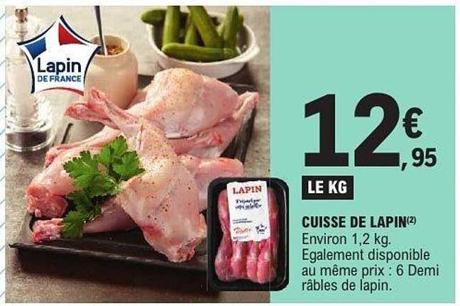 CUISSE DE LAPIN