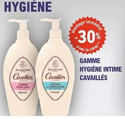 GAMME HYGIÈNE INTIME CAVAILLÉS