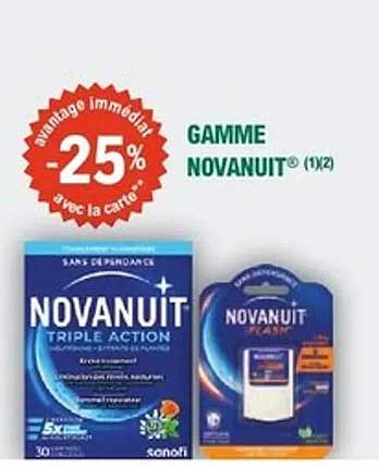 GAMME NOVANUIT® (1)(2)