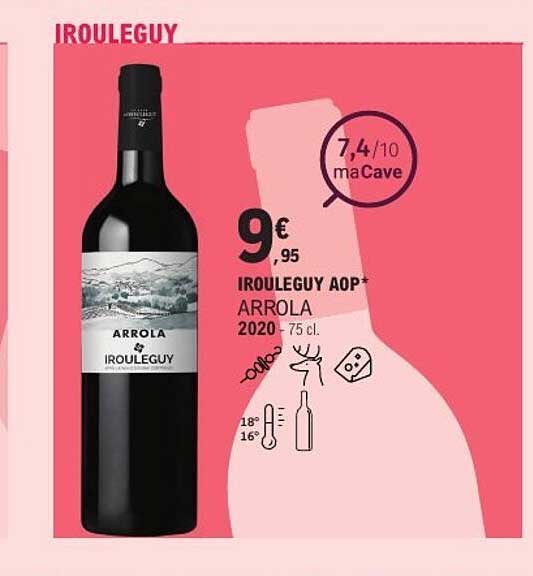 Irouleguy AOP* Arrola 2020 - 75 cl
