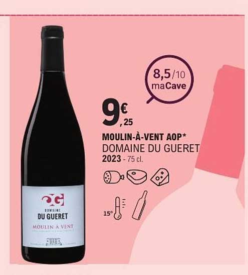 Moulin-à-Vent AOP* Domaine du Gueret 2023