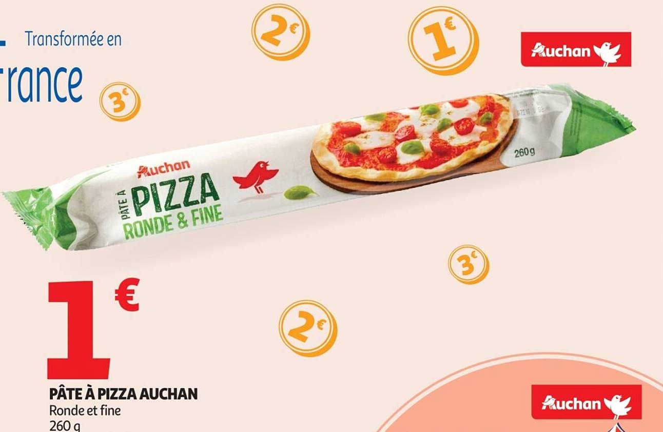 PÂTE À PIZZA AUCHAN