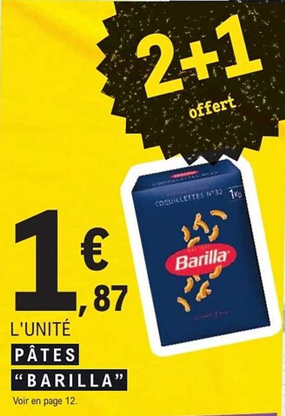 PÂTES "BARILLA"