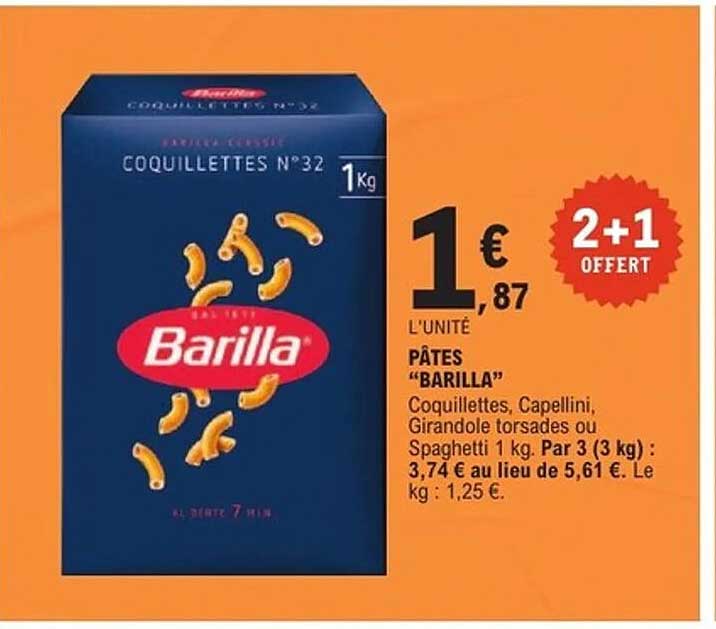 PÂTES "BARILLA"