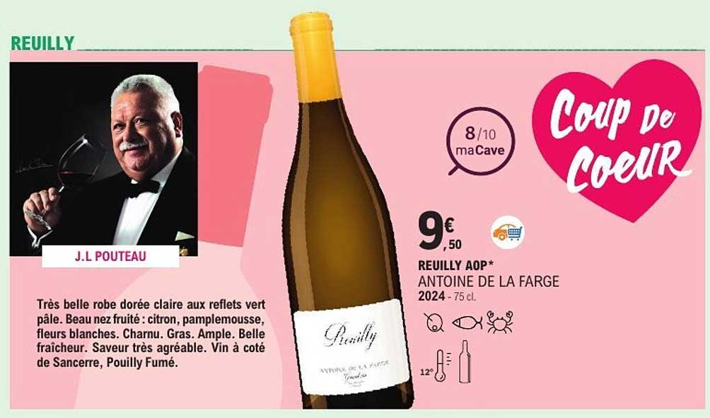REUILLY AOP* ANTOINE DE LA FARGE 2024 - 75 cl