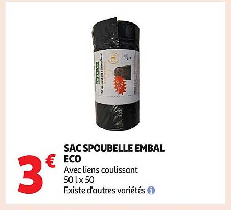 SAC SPOUBELLE EMBAL ECO