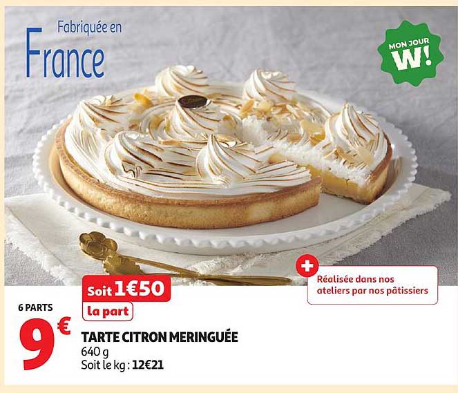 TARTE CITRON MERINGUÉE