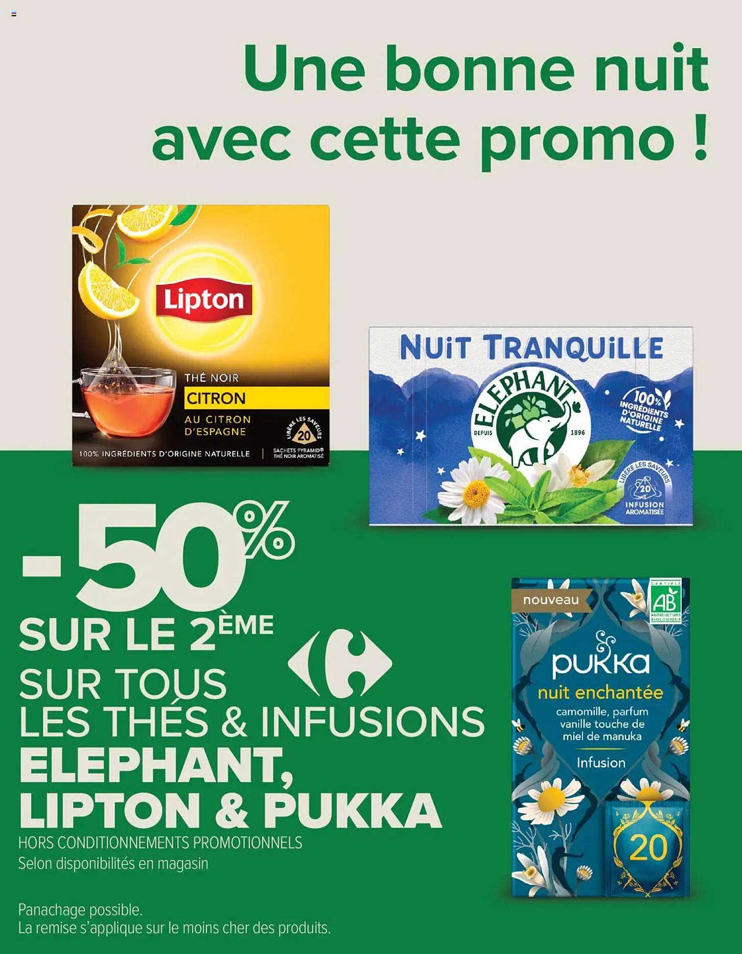 Une bonne nuit avec cette promo !