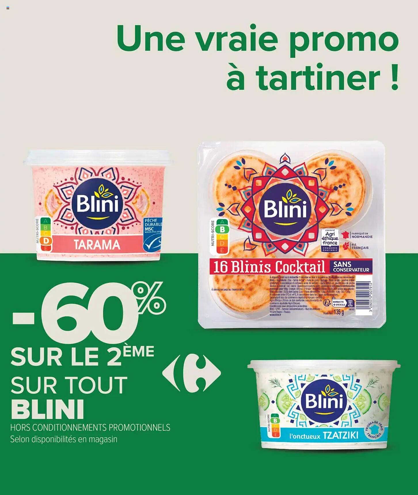 Une vraie promo à tartiner !