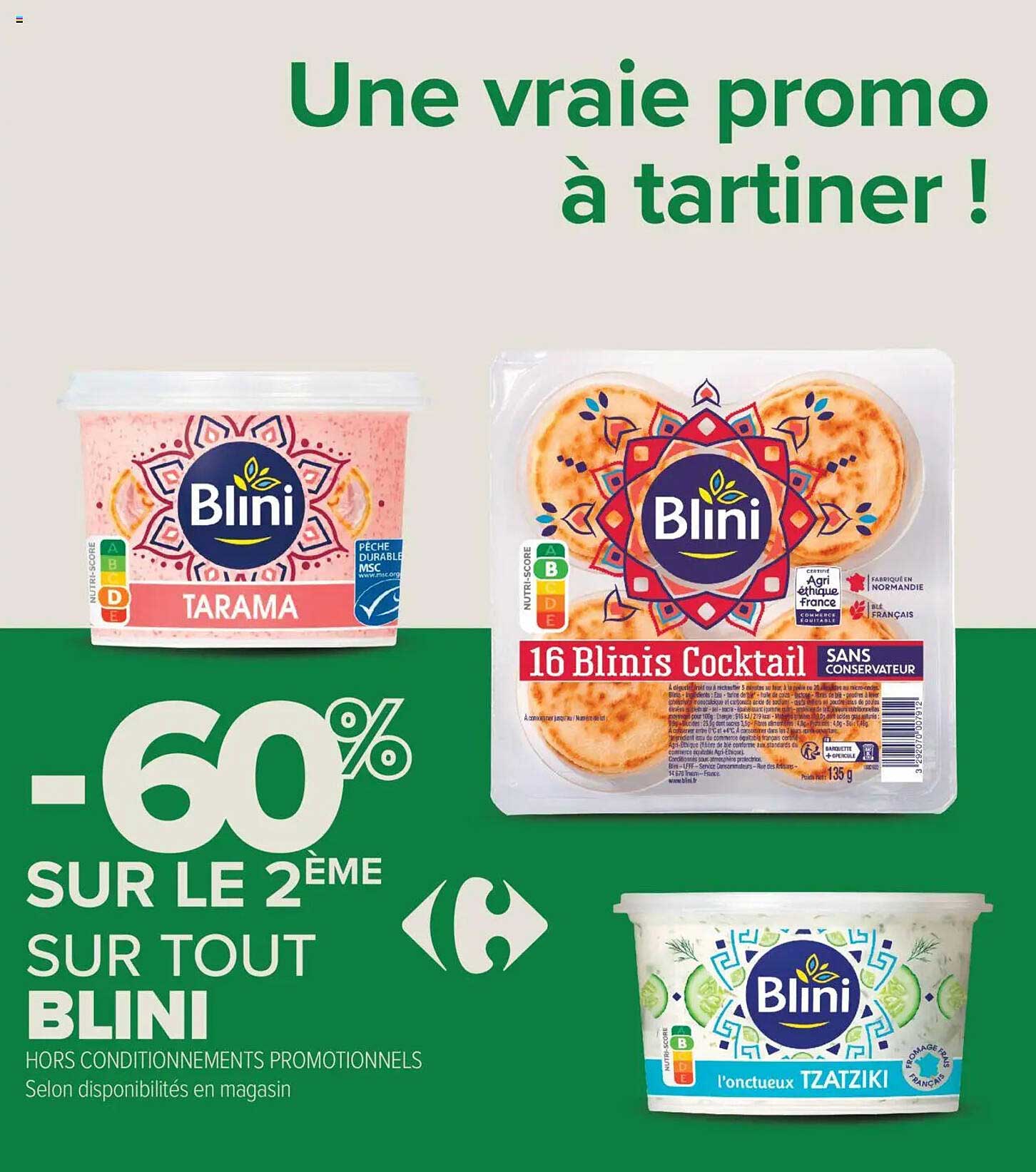 Une vraie promo à tartiner !