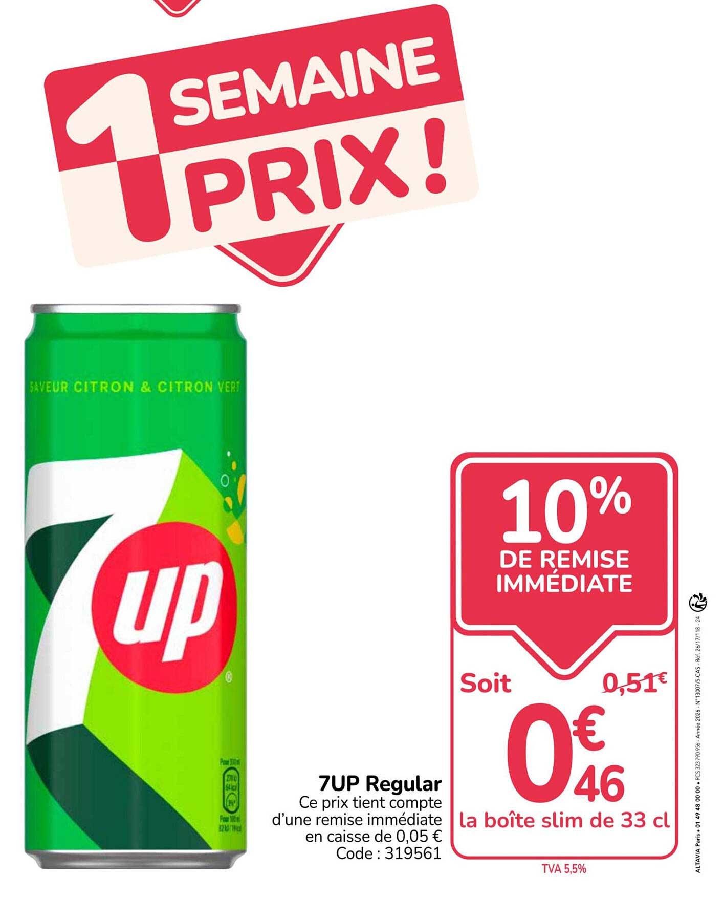 1 SEMAINE 1 PRIX !