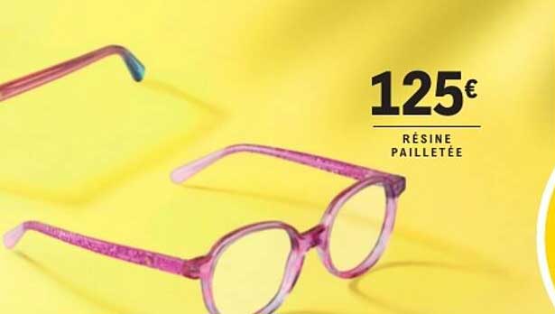 125€ RÉSINE PAILLETÉE
