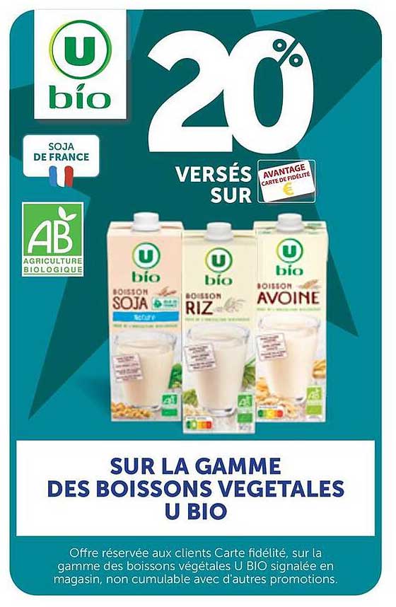 20% VERSÉS SUR